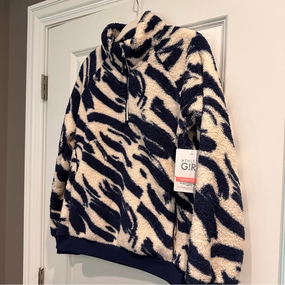 Athleta Girl So Snug Sherpa Half Zip - youth size XXL - Picture 4 of 4